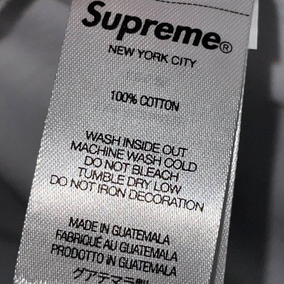 Supreme Arabic Logo Tee FW21 - Picture 5 of 5